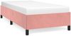 vidaXL Bettgestell Rosa 100x200 cm Samt 347311 Bild 2