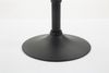 CLP 2er Set Barhocker Braga Stoff drehbar und höhenverstellbar,braun schwarz Bild 3