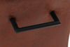 Freischwinger >Liri< (2er-Set) in Braun, Mikrofaser - 45x101x61cm (BxHxT) Bild 4