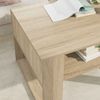 vidaXL Couchtisch, Holzwerkstoff Sonoma-Eiche, 66 x 53 x 45 cm Bild 4