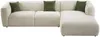 Vente-unique - TANCAVO Sofa Stoff Beige - B 178 cm x H 72 cm x L 307 cm Bild 3