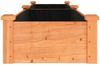 vidaXL Hochbeet mit Einsatz Braun 240x45x25 cm Massivholz Tanne 364296 Bild 5