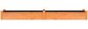 vidaXL Hochbeet mit Einsatz Braun 240x45x25 cm Massivholz Tanne 364296 Bild 4