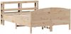 vidaXL Massivholzbett ohne Matratze 140x200 cm Kiefernholz 3306225 Bild 3