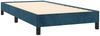 Einzelbettgestell Design für Erwachsene ohne Matratze Dunkelblau 80x200 cm Samt d4394e Bild 4