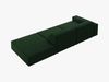 Micadoni Sofa Jodie 3-Sitzer Rechts Samt Bluvel Flaschengrün Bild 4
