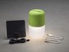 2er Set Solar LED Leuchte ASSISI mit 3-Stufen Dimmer & USB-Kabel, IP44, Grün Bild 4