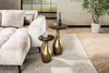 KAWOLA Beistelltisch MOKKA S Glas gold 45 x 30 x 30 cm Bild 2