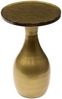 KAWOLA Beistelltisch MOKKA S Glas gold 45 x 30 x 30 cm Bild 3