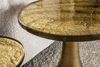 KAWOLA Beistelltisch MOKKA S Glas gold 45 x 30 x 30 cm Bild 5