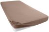 Visaggio Spannbettlaken Jersey aus 100% Baumwolle Spannbetttuch Bettlaken, Jersey, Gummizug: rundum, Spannbettlaken, für Matratzenhöhen bis 22 cm, Steghöhe 30 cm Bild 3