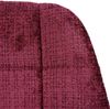 2er-Set Esszimmerstuhl HWC-A60, Küchenstuhl Stuhl Drehstuhl, Stahl FSC® Stoff/Textil Chenille (465g/m²) ~ bordeaux Bild 5