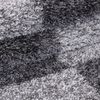 KADIMA DESIGN Teppich WERFEN Shaggy Langflor Wohnzimmer Schlafzimmer Waschbar Kariert, Läufer, Höhe: 32 mm, Grau, 60x110 cm, Wohnzimmerteppich Esszimmer Strapazierfähig Waschbar Bild 4