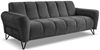 Beautysofa Sofa mit Metallbeine in Schwarz VOLARE, 3-Sitzer, viele Farbvarianten, ohne Schlaffunktion Bild 5