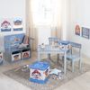 roba Kinderstuhl 'Paw Patrol' - MDF lackiert - HxBxT: 59 x 30,5 x 29 cm - Blau / Grau Bild 5