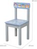 roba Kinderstuhl 'Paw Patrol' - MDF lackiert - HxBxT: 59 x 30,5 x 29 cm - Blau / Grau Bild 4