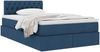 vidaXL Aufbewahrungsbett mit Matratze Blau 120 x 190 cm Holzwerkstoff 3370562 Bild 3