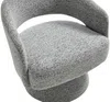 Vente-unique - FEDOTE Sessel Stoff Grau - B 68 cm x H 72 cm x L 71 cm Bild 4