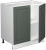 Spülenunterschrank Fame-Line Grün-Gold Landhaus 80 cm mit Regal, ohne Arbeitsplatte Vicco Bild 4