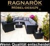 Ragnarök Möbel-Design Gartenlounge-Set Lounge Set Wotan, (Set, Ecksofa, Alu, Polyrattan), integrierte Kopfstützen in den Sitzflächen, extra Breite Armlehnen Bild 2