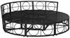 vidaXL Outdoor-Loungebett ohne Dach Schwarz Poly Rattan 4108236 Bild 5