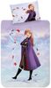 MTOnlinehandel Babybettwäsche Frozen Die Eiskönigin, Renforcé in 100x135 + 40x60 cm, 100% Baumwolle, 2 teilig, Disney, Mädchenbettwäsche mit Anna & Elsa Bild 3