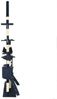 vidaXL Katzen-Kratzbaum mit Sisal-Kratzsäulen 230 - 250 cm Blau 170621 Bild 3