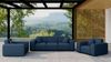 Gartensessel Sessel Loungsessel SUMMER wetterfester Stoff NXL Dunkelblau Bild 4