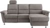 Ecksofa >Ludwigshafen< Motor-funktion, Kopfstütze, Stauraum, grau-braun - 231x113x165 (BxHxT) Bild 3