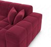 Couch Ibiza L Form in Samtstoff - Samtstoff - rot Bild 5