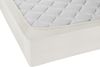Biberna Jersey-Spannbetttuch, 100 % Baumwolle, Grau, 1x 90x190 cm - 100x200 cm Bild 2