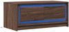 vidaXL LED-Couchtisch Braun Eichen-Optik Holzwerkstoff 851990 Bild 3