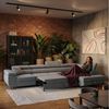 Muffo Ecksofa Wild Maxi mit Schlaffunktion inkl. Montage, L-form Couch mit Bettkasten XL, 6-fach verstellbare Kopfstützen Bild 2