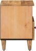 vidaXL Nachttisch 2 pcs Braun 50 x 33 x 60 cm Massivholz Mango 4018923 Bild 4