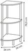 5five Simply Smart Regal Eckregal COME, 3 Ebenen, 76 cm Bild 4