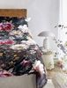 Irisette Mako Satin Bettwäsche Wave 8574-90 Blumen Rosa Grau 135x200 Bild 3