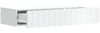 vidaXL Wandmontierter Beistelltisch Weiß 87,5 x 34,5 x 17 cm 898325 Bild 3