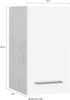 Flex-Well Hängeschrank Morena (B x H x T) 30 x 54,8 x 32 cm Bild 3