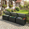 Metall-Aufbewahrungsbox Gartentruhe 300L Stauraum wetterfest Bild 3