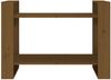 vidaXL Bücherregal/Raumteiler Honigbraun 80x35x56,5 cm Massivholz 813897 Bild 5