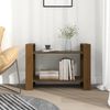 vidaXL Bücherregal/Raumteiler Honigbraun 80x35x56,5 cm Massivholz 813897 Bild 3