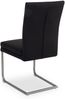 Freischwinger HARPER DARNA BHT 61x95x48 cm schwarz Polsterstuhl Esszimmerstuhl Schwingstuhl Bild 2