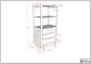 Smile Junior-Babyzimmer Set Regalschrank Bild 5