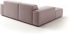 KAWOLA Sofa RANI Ecksofa Feincord rosa Recamiere links 71 x 189 x 228 cm Bild 5