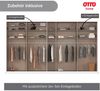 OTTO home Drehtürenschrank Kleiderschrank Schrank Garderobe AGORDO mit Dekor- oder Hochglanzfront (in zwei Griff-Farben, Breiten 91-405 cm) durchdachte Innenausstattung, in 8 Breiten und 2 Höhen MADE IN GERMANY Bild 4