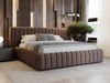 GrainGold Polsterbett mit Bettkästen BLISS, Modern Bett mit Kopfteil - 180x200 cm, Braun (1x Bett) Bild 5