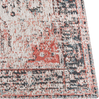 Teppich Baumwolle rot beige 80 x 150 cm orientalisches Muster Kurzflor ATTERA Bild 4