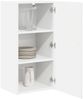 vidaXL Wandschrank PORTO Weiß 40 x 31 x 80 cm Holzwerkstoff 885375 Bild 3