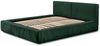 Polsterbett Doppelbett LEXIE 140x200cm Komplettset in Stoff Riviera Grün Bild 4