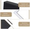 Nettlife LED Deckenleuchte Flur Wohnzimmer Schwarz moderne Kristall Deckenlampe 12/24W, LED fest integriert, Warmweiß, Flur Küche Bild 4